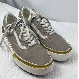 Vans Unisex Men's 8 Women's 9.5 Tan Old School Stackform Lace Up Shoe
